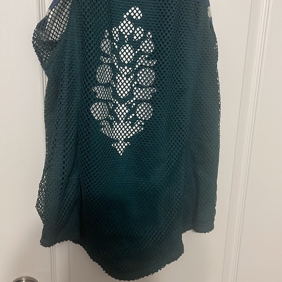 Free People Movement Ball Out Logo Mesh Tank size M - Picture 4 of 8